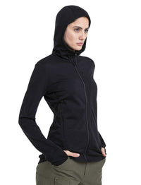 Icebreaker Quantum IV LS Zip Hoodie - Women's